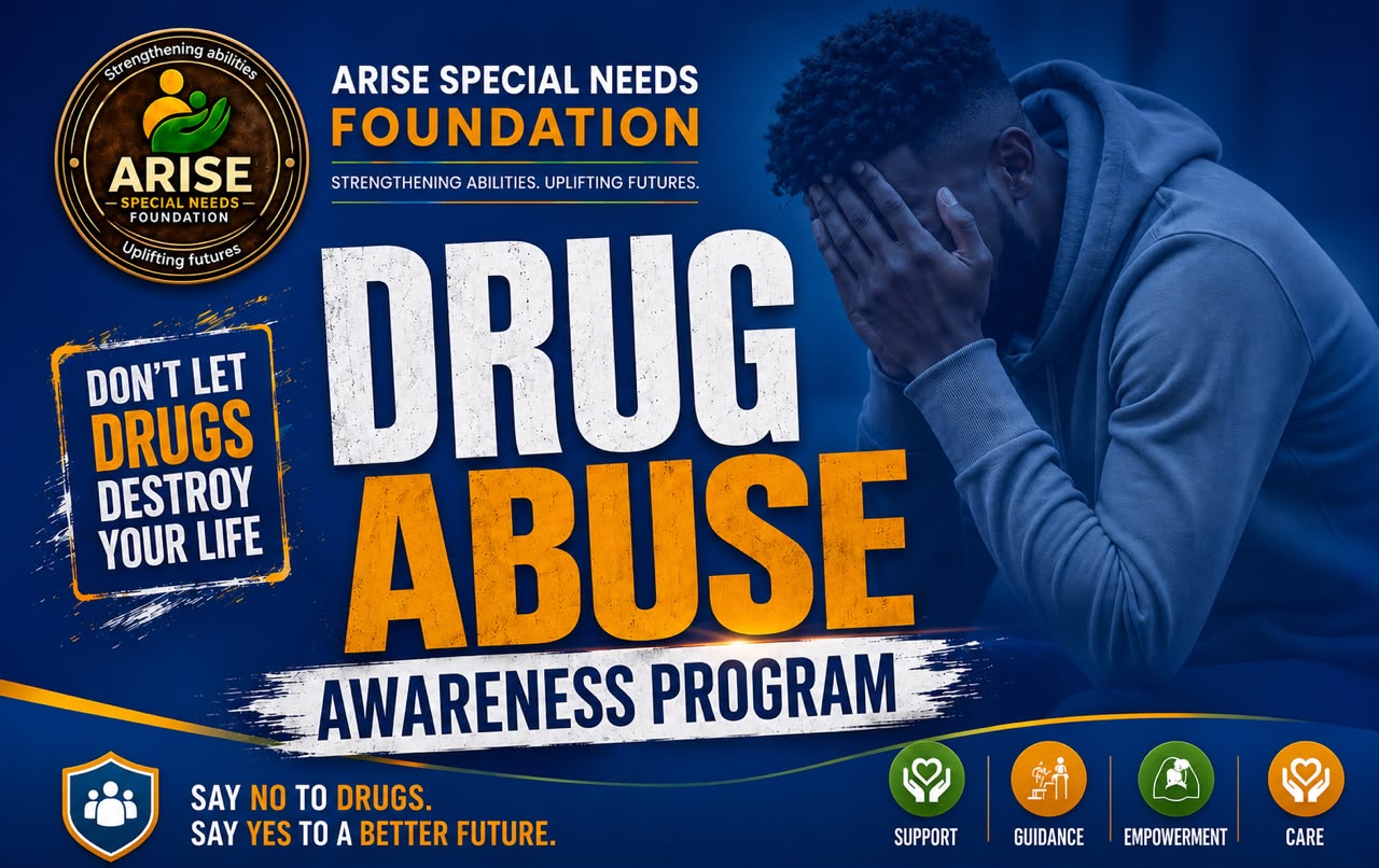 Drug Abuse Awareness Flyer